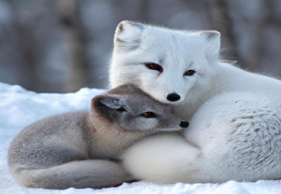 Reproduction and Offspring Survival in Winter - Arctic Fox in Winter 