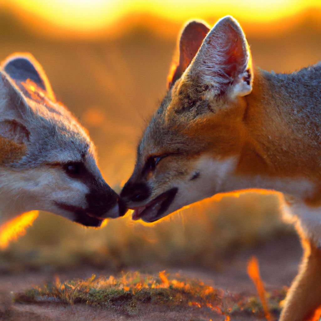 Social Behavior of Cape Foxes - Cape Fox Behavior 