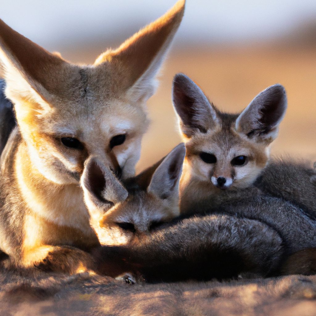 Reproduction and Life Cycle of Cape Fox - Cape Fox in Kalahari Desert 