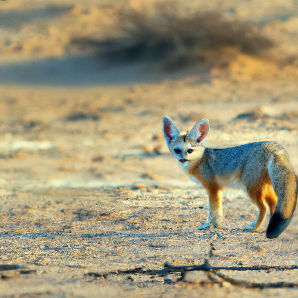 Behavior and Diet of Cape Fox - Cape Fox in Kalahari Desert 