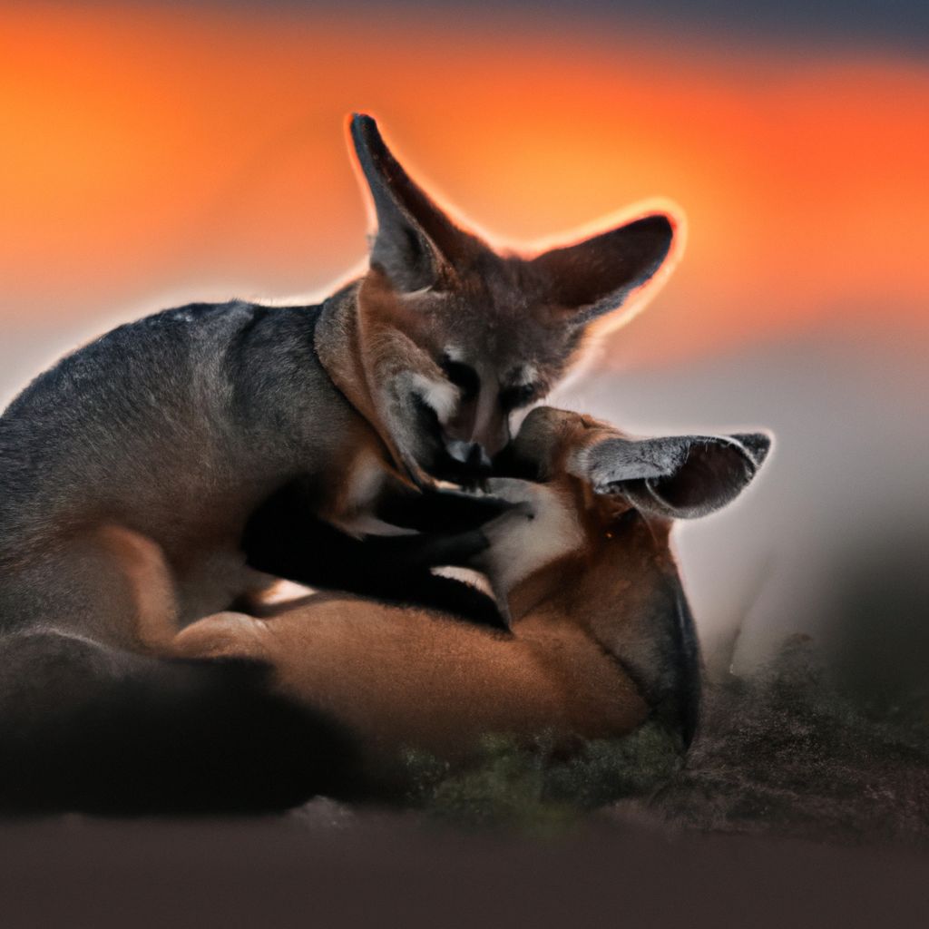 Conservation and Protection of Cape Foxes During Mating Season - Cape Fox Mating Season 
