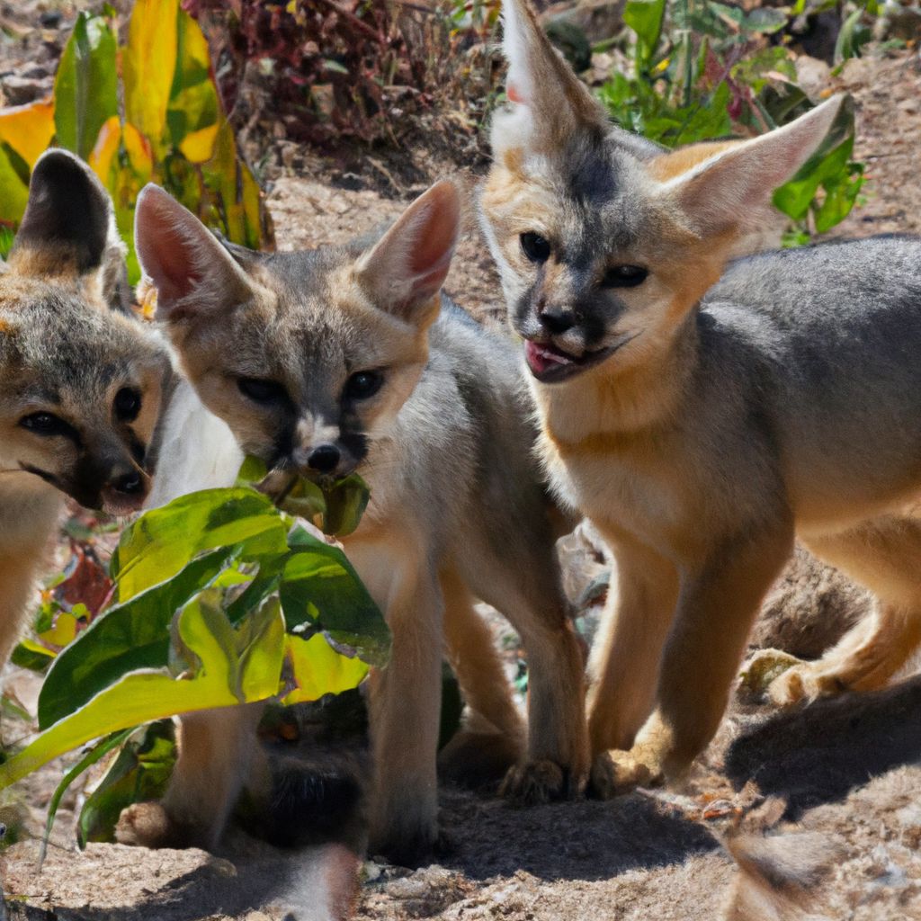 Diet and Feeding Habits of Cape Fox Pups - Cape Fox Pups 