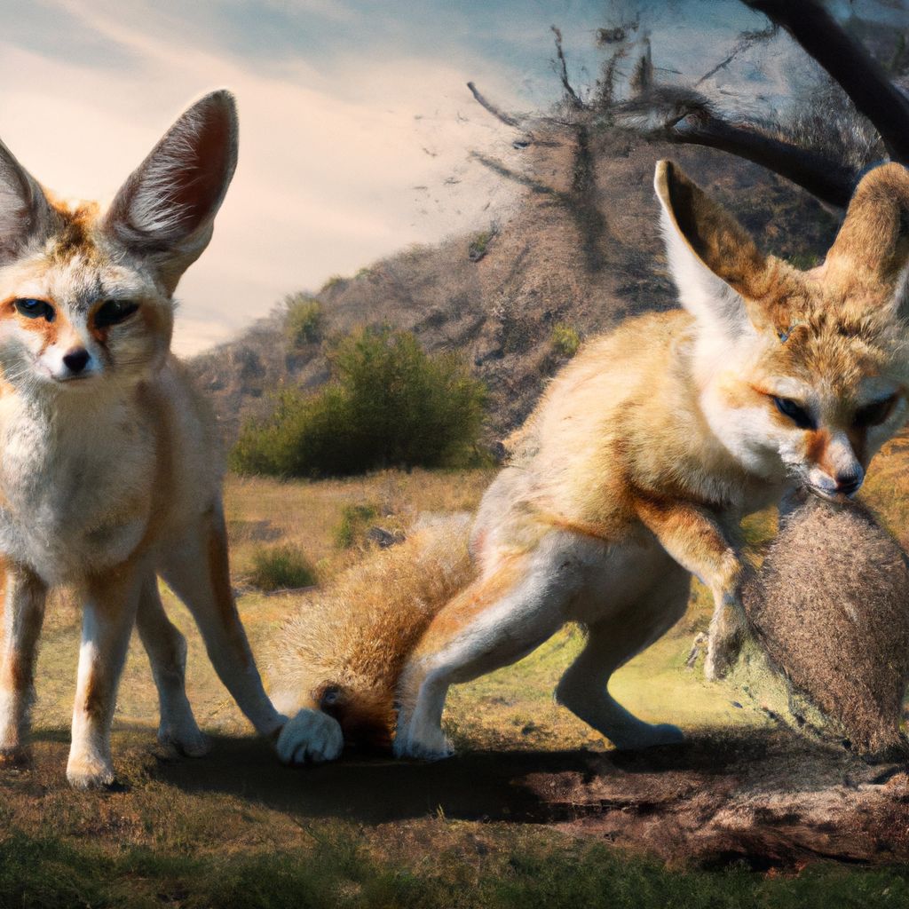 Diet and Hunting Behavior of Cape Fox - Cape Fox vs Fennec Fox 