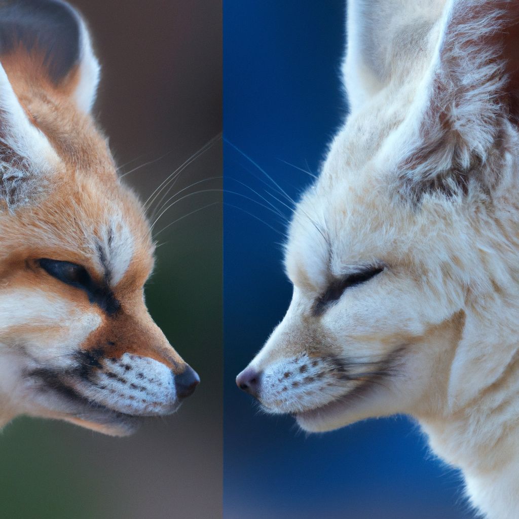 Comparison of Cape Fox and Fennec Fox - Cape Fox vs Fennec Fox 