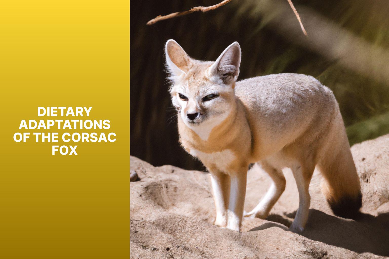 Dietary Adaptations of the Corsac Fox - Corsac Fox Adaptations 