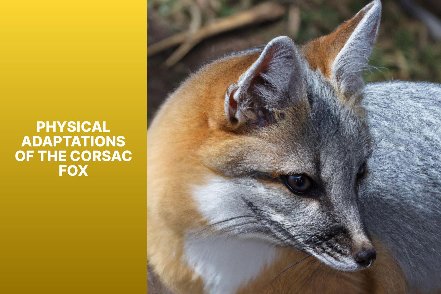 Physical Adaptations of the Corsac Fox - Corsac Fox Adaptations 