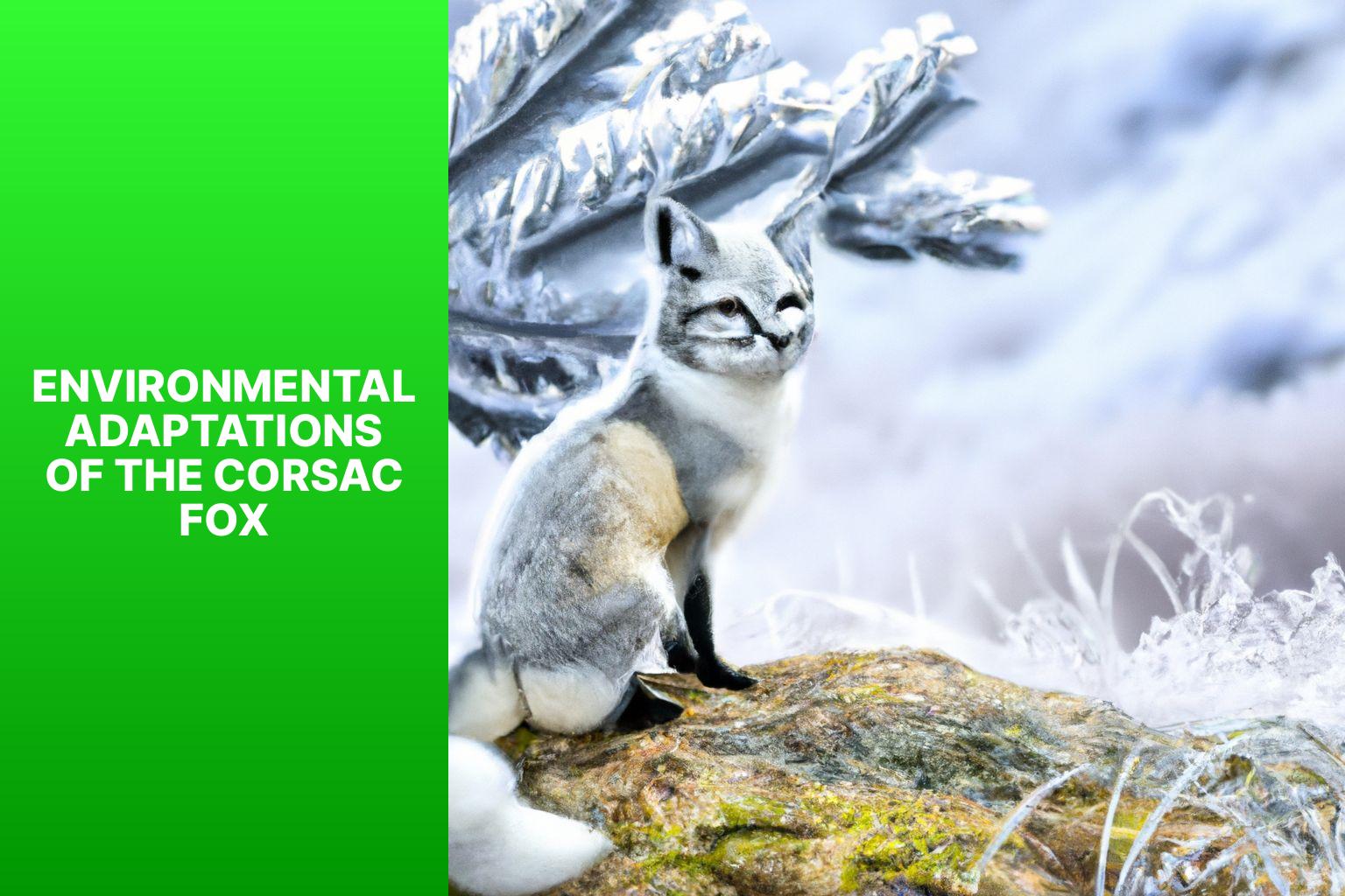 Environmental Adaptations of the Corsac Fox - Corsac Fox Adaptations 