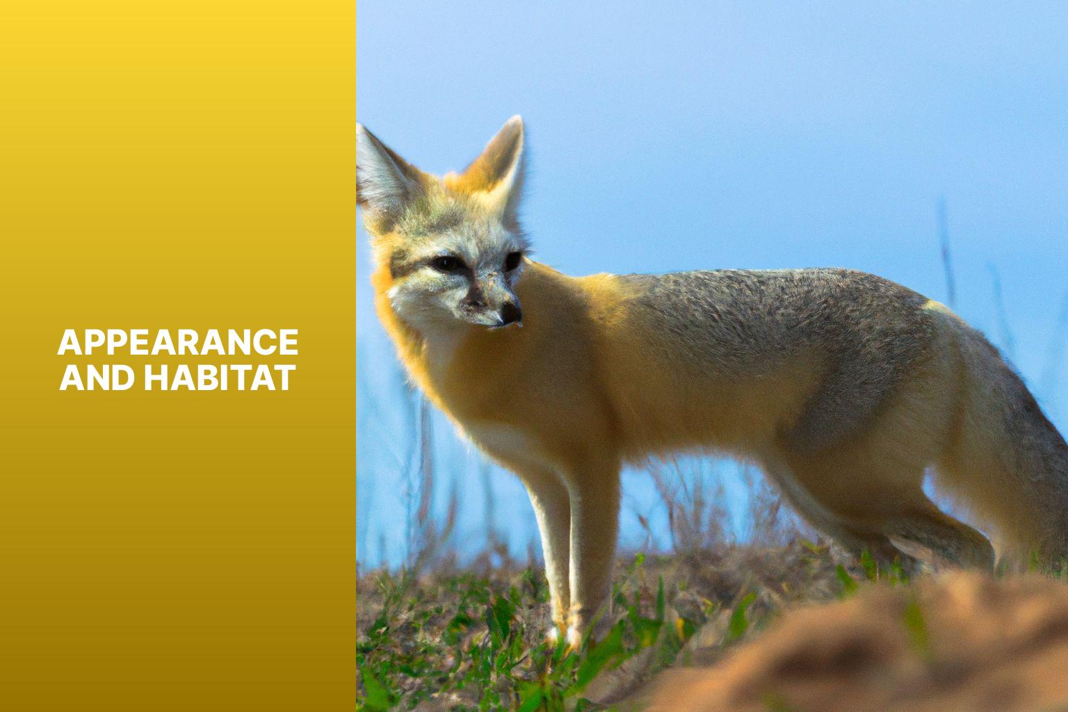 Appearance and Habitat - Corsac Fox Conservation Status 