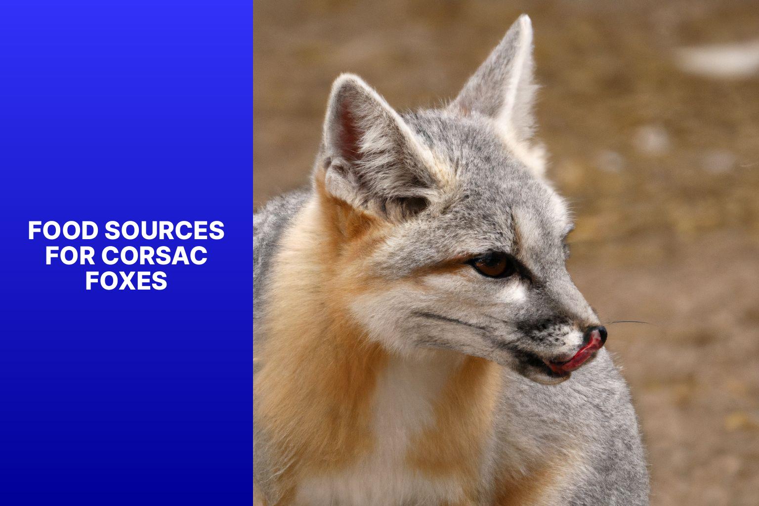 Food Sources for Corsac Foxes - Corsac Fox Diet 