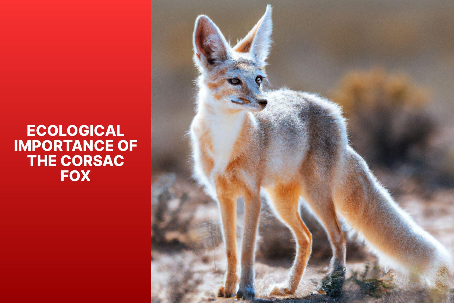 Ecological Importance of the Corsac Fox - Corsac Fox Range and Territory 