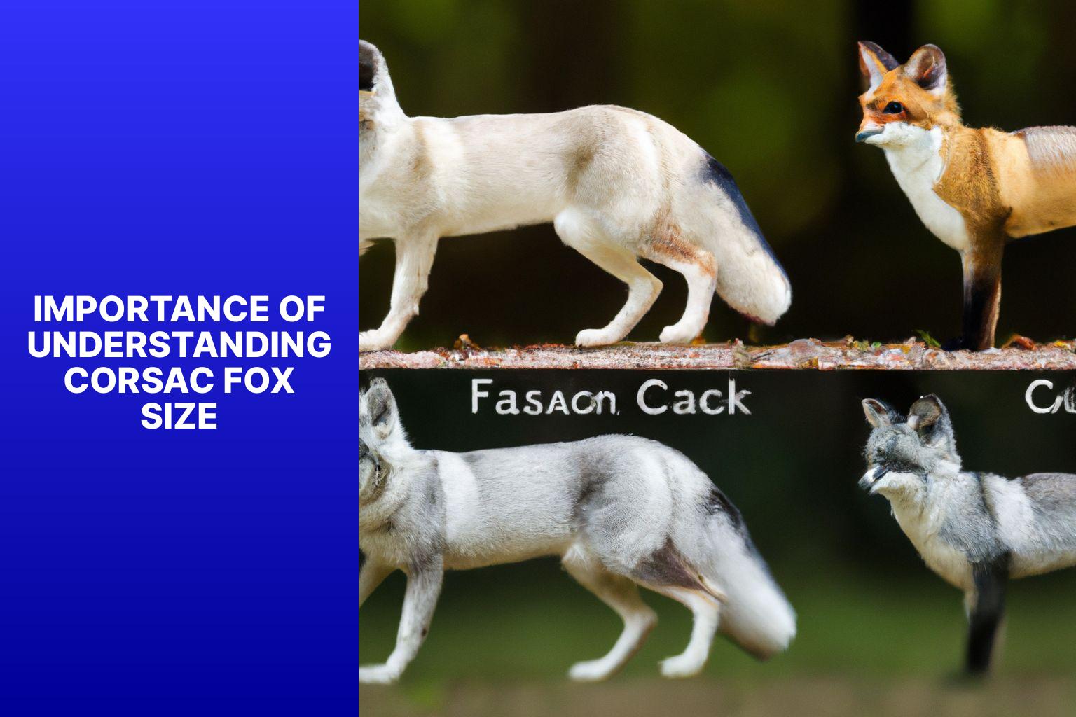 Importance of Understanding Corsac Fox Size - Corsac Fox Size Comparison 