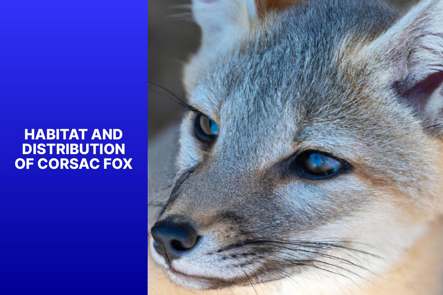 Habitat and Distribution of Corsac Fox - Corsac Fox Unique Features 