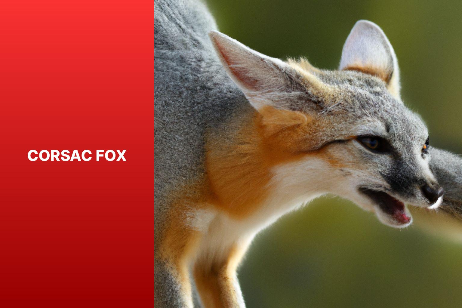 Corsac Fox - Corsac Fox vs Swift Fox 