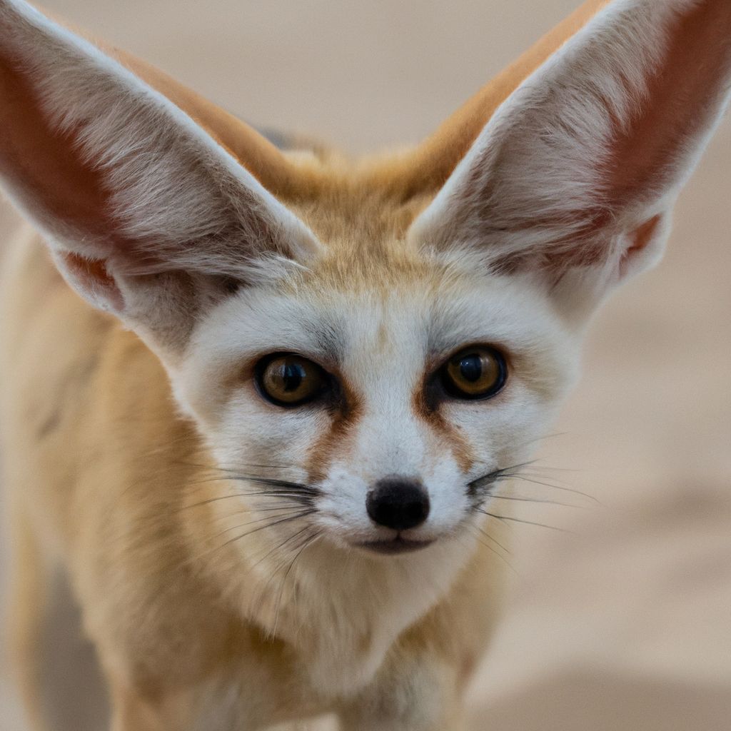 Physical Characteristics of Fennec Foxes - Fennec Fox  Family 