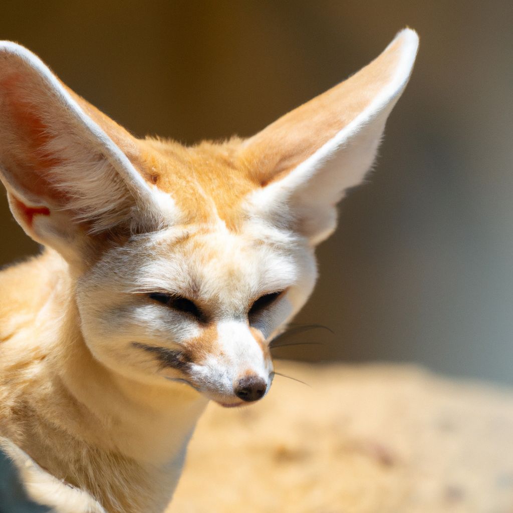 Habitat and Distribution of Fennec Foxes - Fennec Fox  Family 