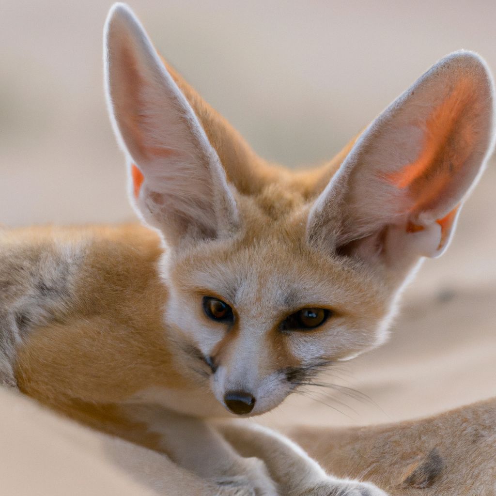 Behavioral Adaptations to Desert Living - Fennec Fox Habitat 