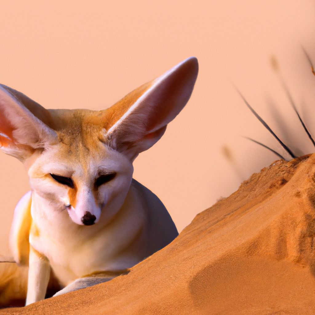 Physical Characteristics of the Fennec Fox - Fennec Fox in Sahara Desert 