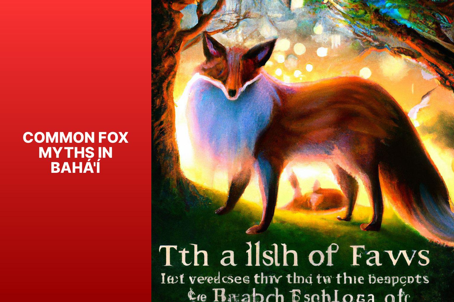 Common Fox Myths in Bah 