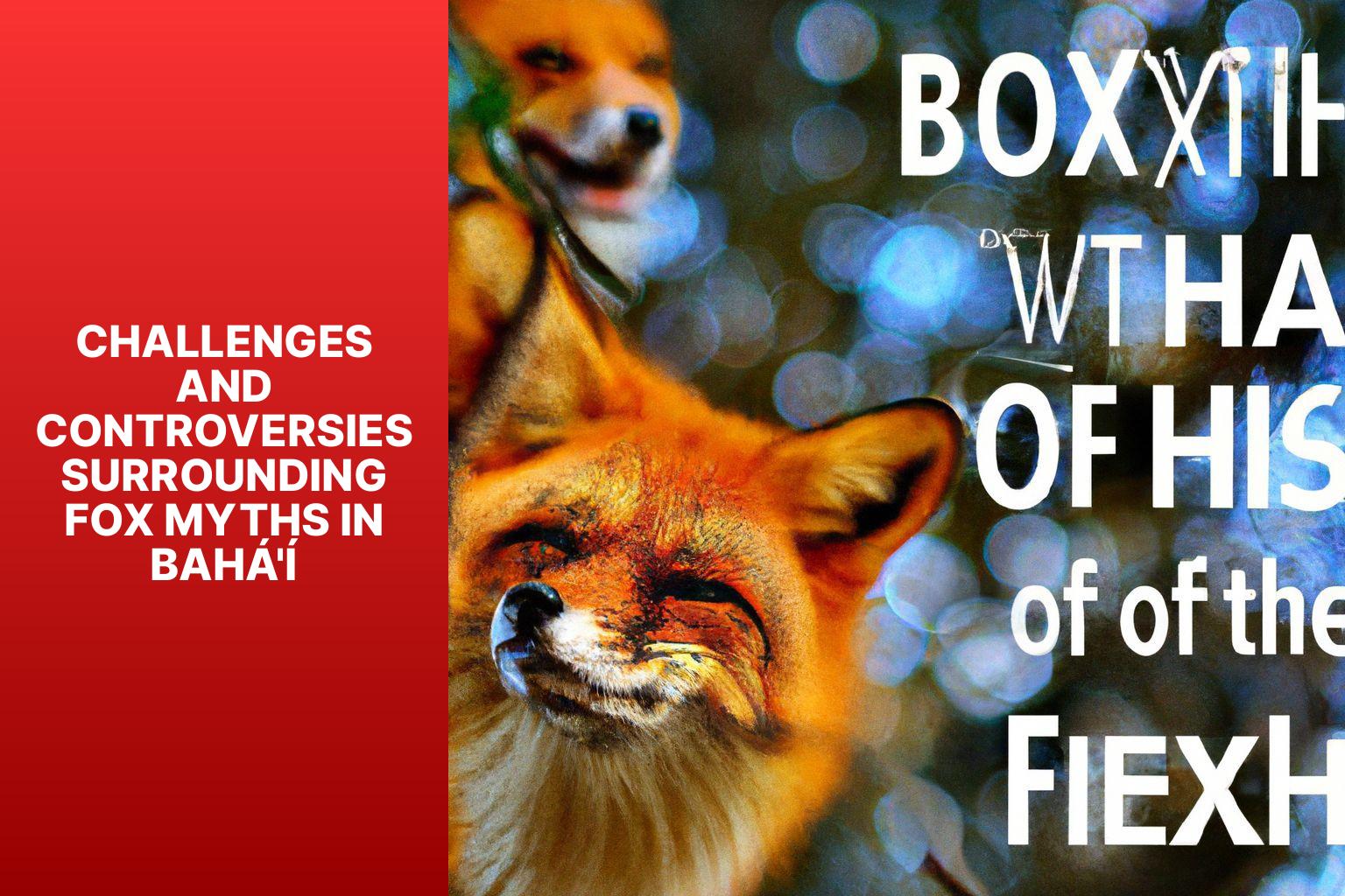 Challenges and Controversies Surrounding Fox Myths in Bah 