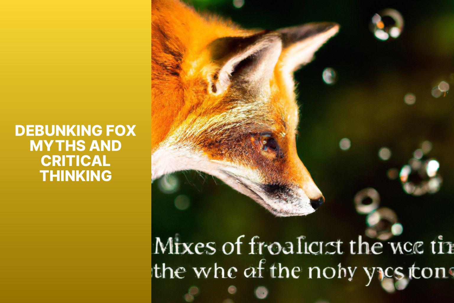 Debunking Fox Myths and Critical Thinking - Fox Myths in Conspiracy Theories 