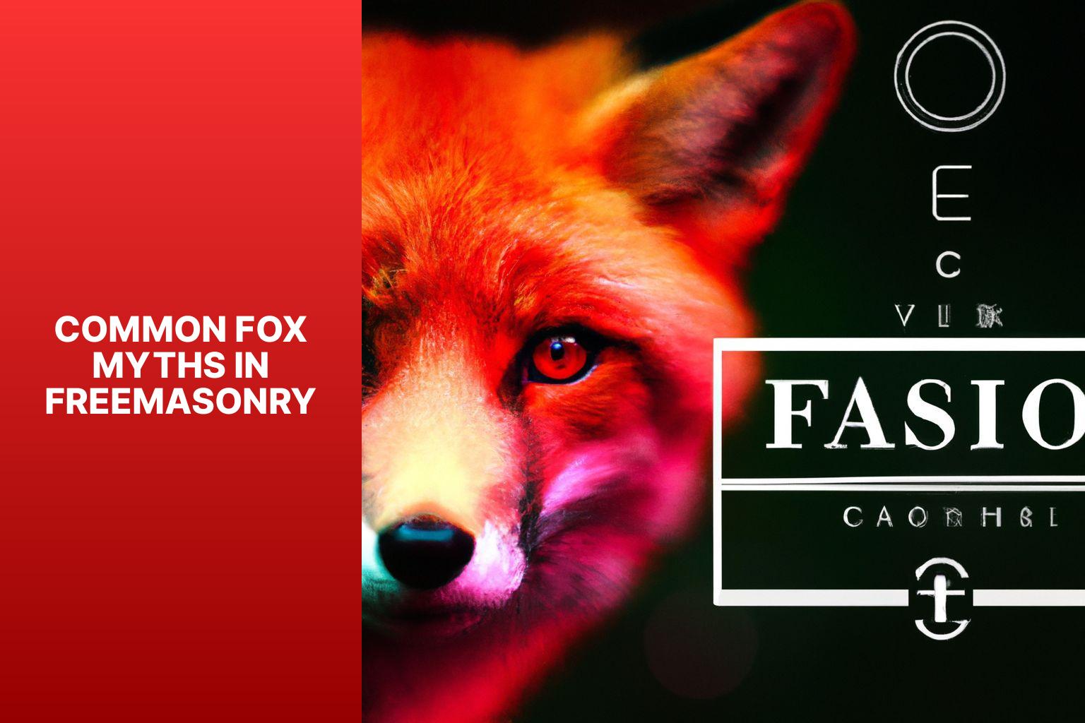Common Fox Myths in Freemasonry - Fox Myths in Freemasonry 