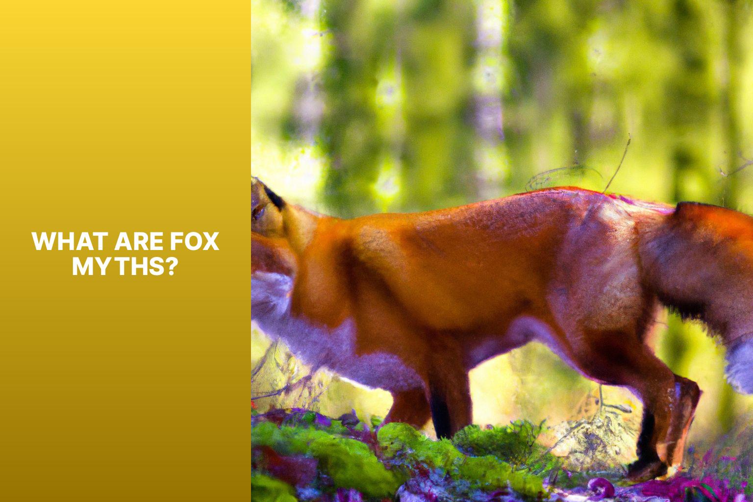 What Are Fox Myths? - Fox Myths in Monism 