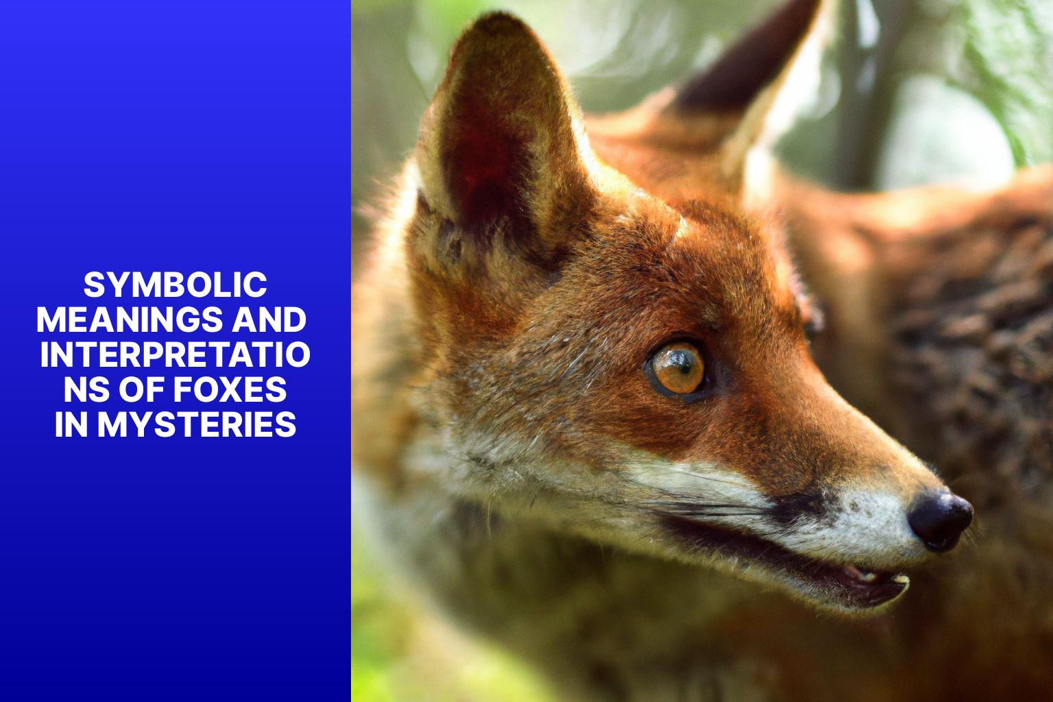 Symbolic Meanings and Interpretations of Foxes in Mysteries - Fox Myths in Mysteries 