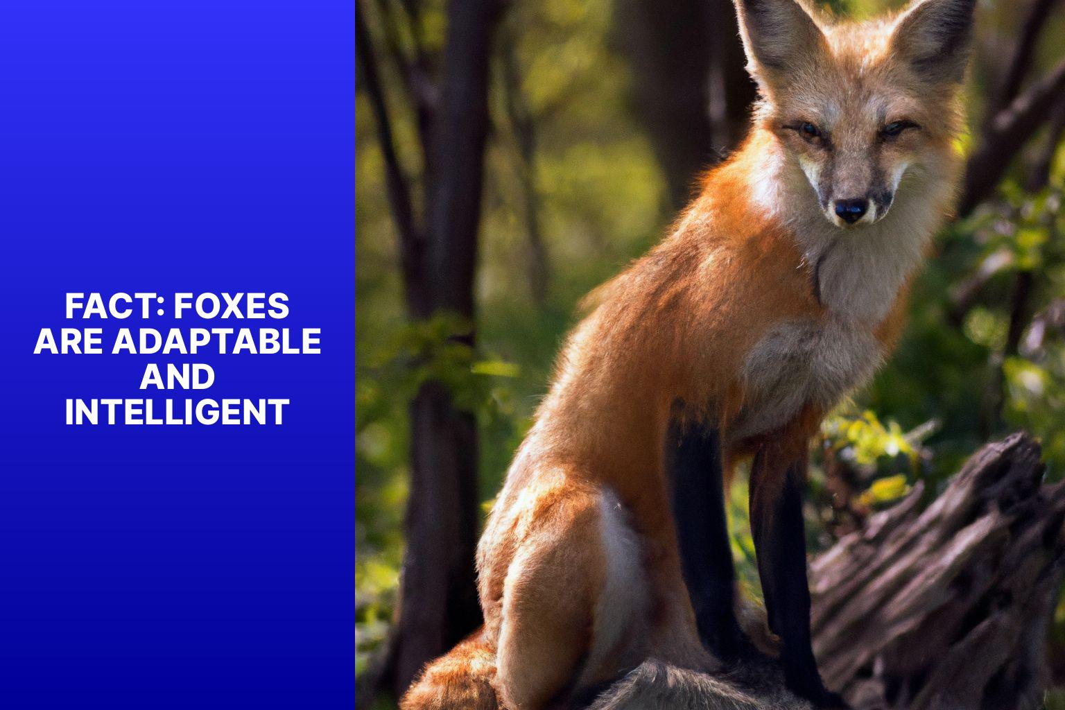 Fact: Foxes Are Adaptable and Intelligent - Fox Myths vs Facts 