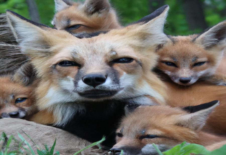 What Factors Influence Fox Litter Size? - how many litters do foxes have a year 