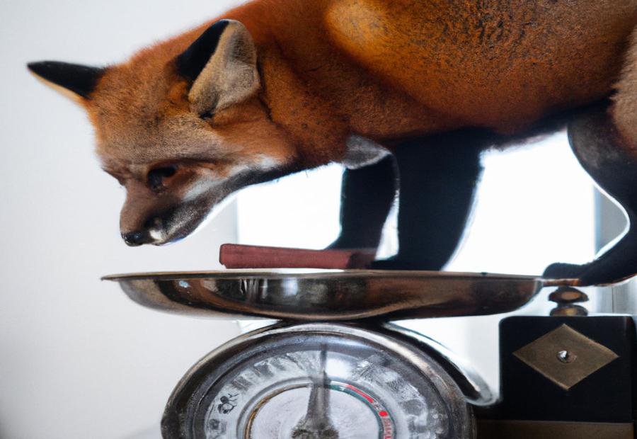 Methods of Weighing Red Foxes - how much do red foxes weigh 