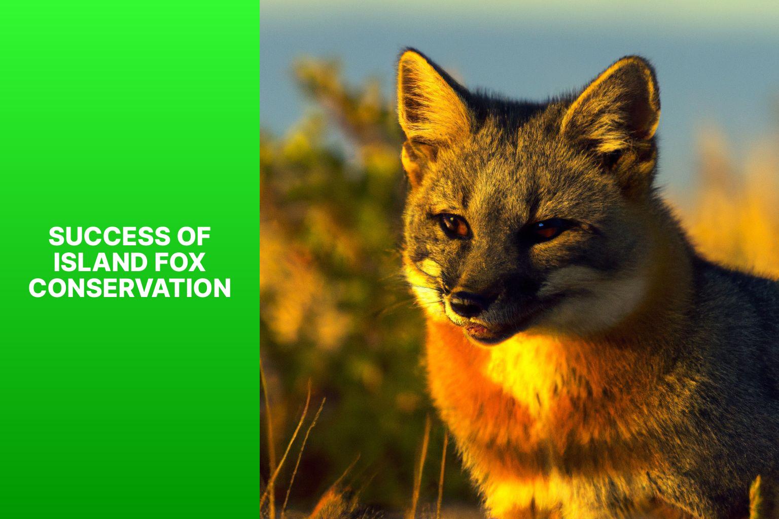Success of Island Fox Conservation - Island Fox Conservation Success 