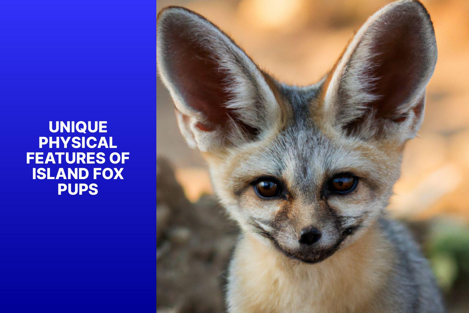 Unique Physical Features of Island Fox Pups - Island Fox Physical Features 