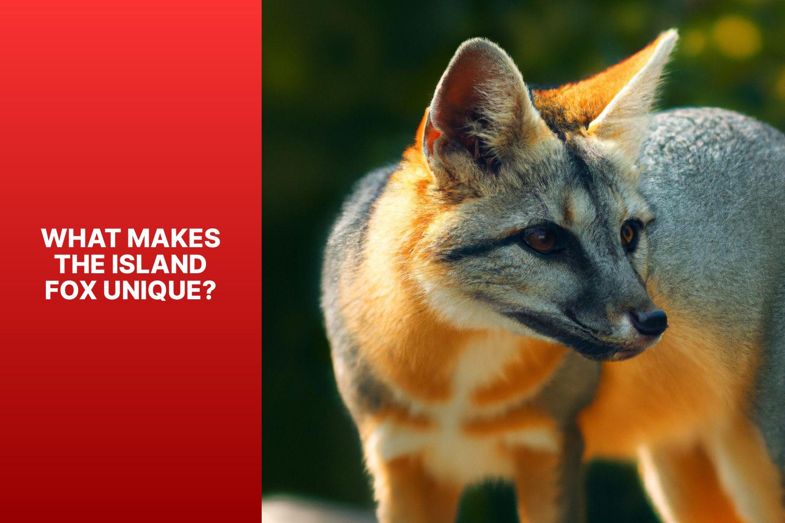 What Makes the Island Fox Unique? - Island Fox Unique Traits 