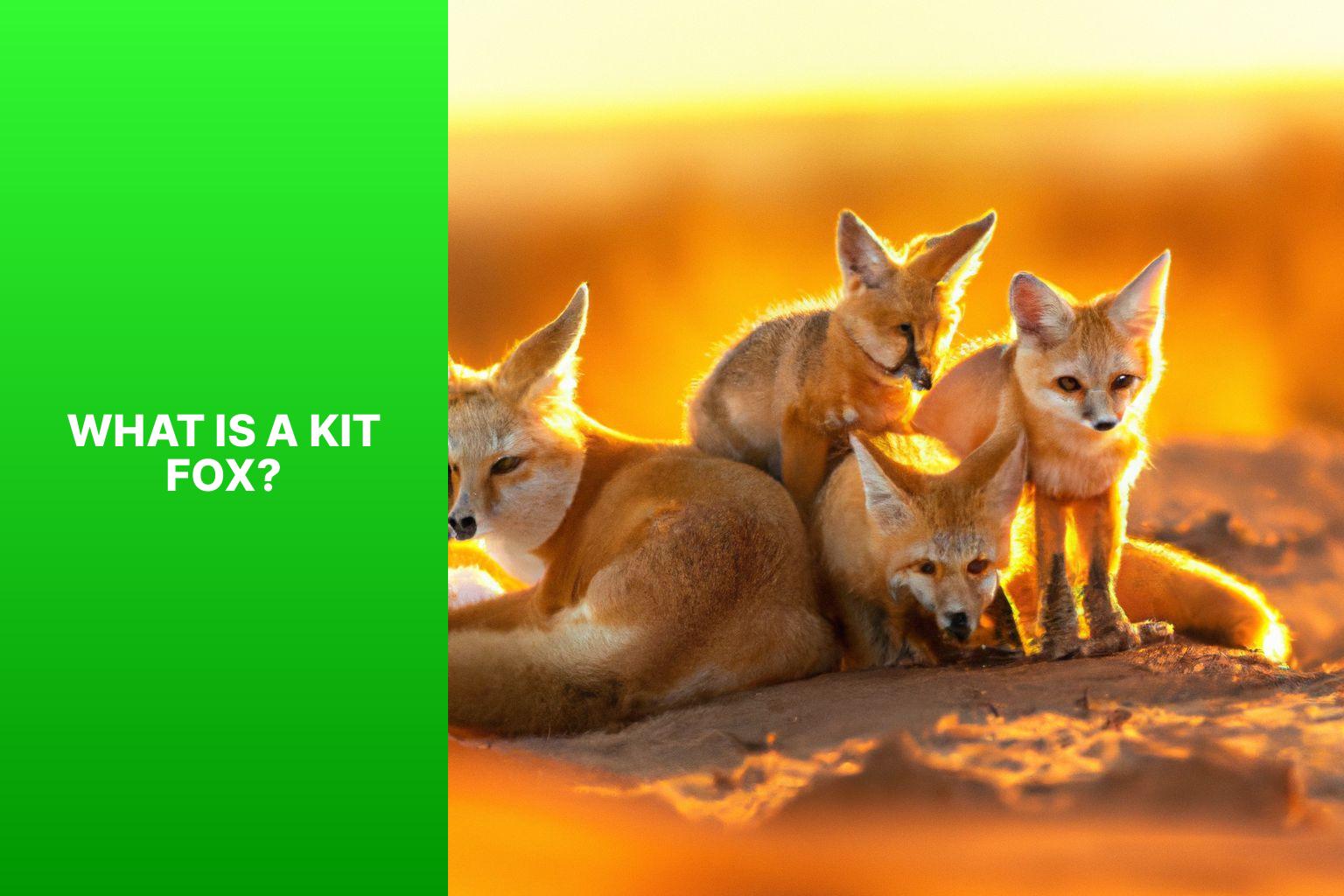 What is a Kit Fox? - Kit Fox Family Structure 