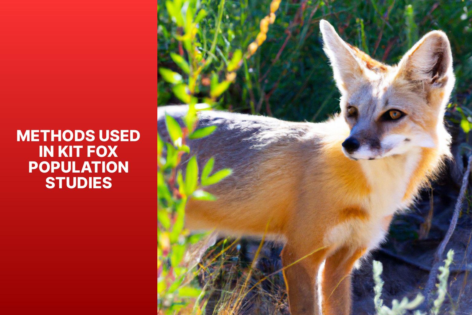 Methods Used in Kit Fox Population Studies - Kit Fox in Animal Population Studies 