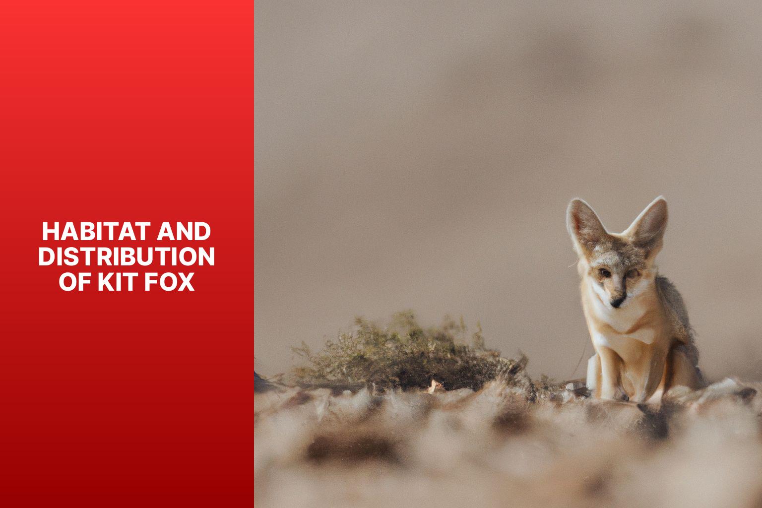 Habitat and Distribution of Kit Fox - Kit Fox in Biodiversity Studies 