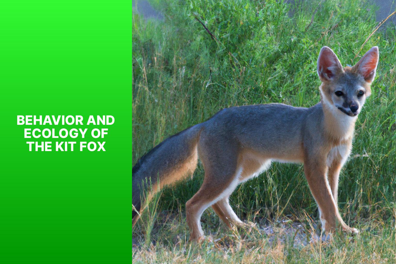 Behavior and Ecology of the Kit Fox - Kit Fox in Wildlife Ecology 