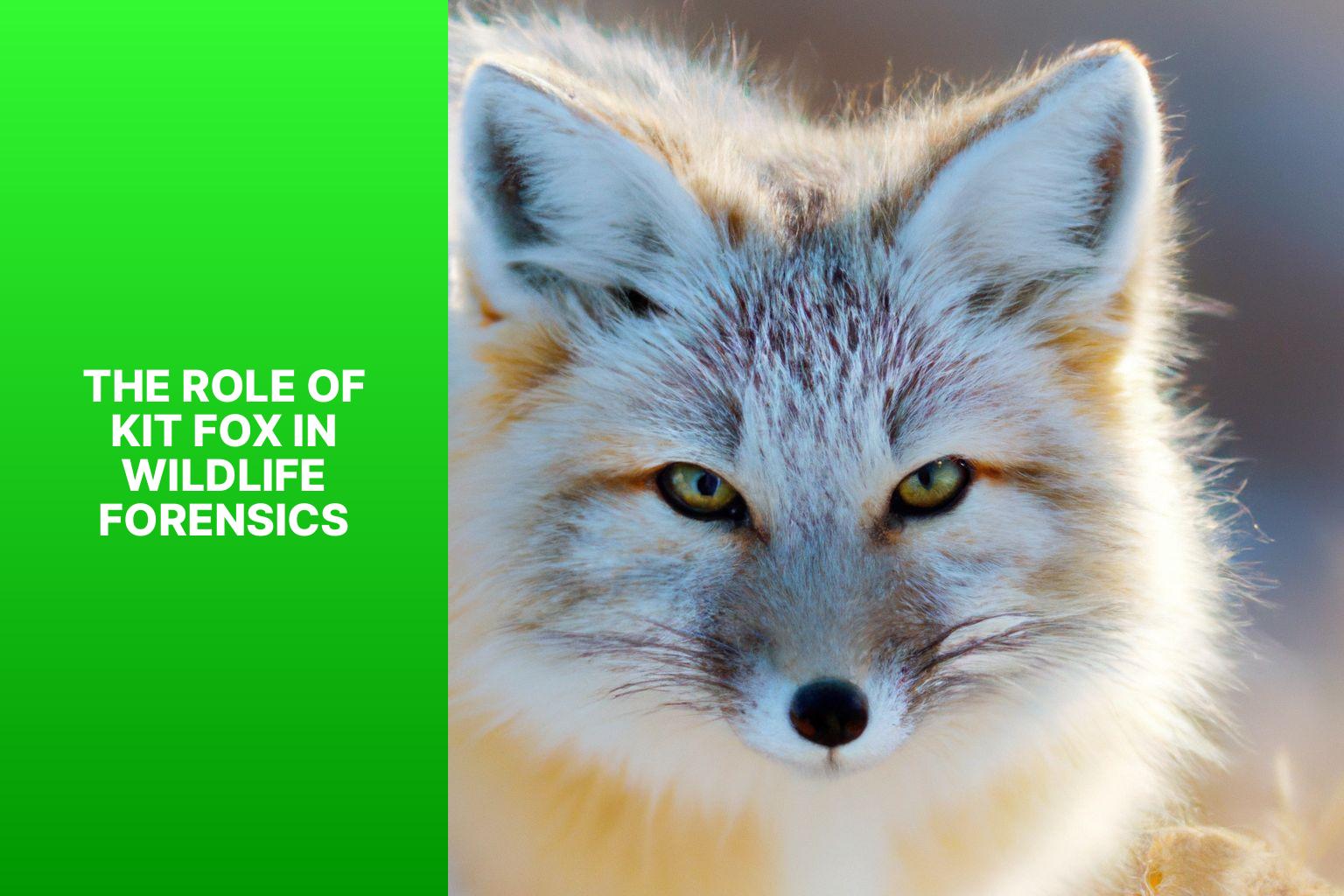 The Role of Kit Fox in Wildlife Forensics - Kit Fox in Wildlife Forensics 