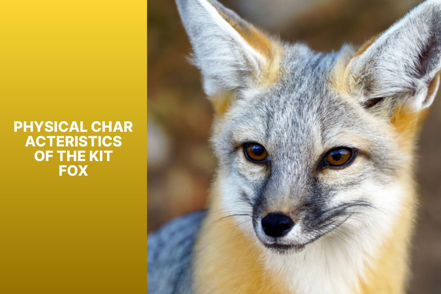 Physical Characteristics of the Kit Fox - Kit Fox in Zoology 
