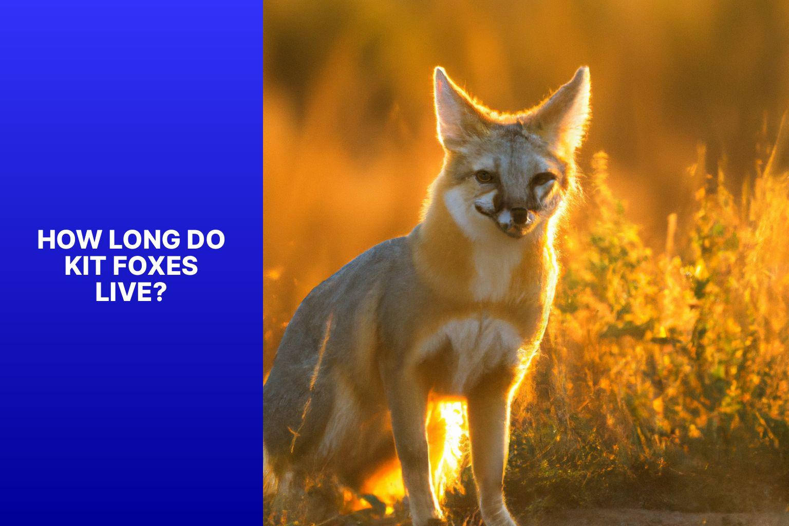 How Long do Kit Foxes Live? - Kit Fox Lifespan 