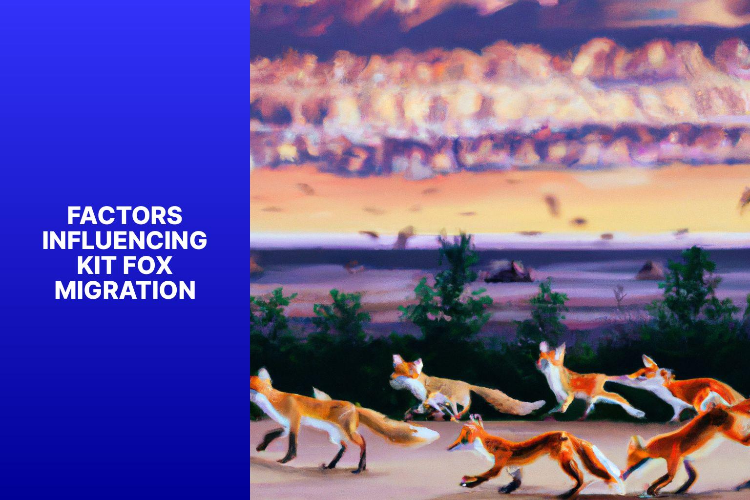 Factors Influencing Kit Fox Migration - Kit Fox Migration Patterns 