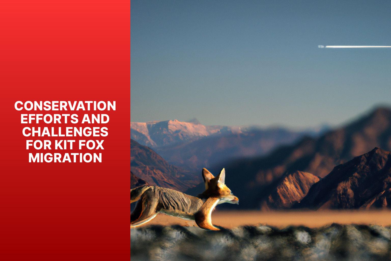 Conservation Efforts and Challenges for Kit Fox Migration - Kit Fox Migration Patterns 