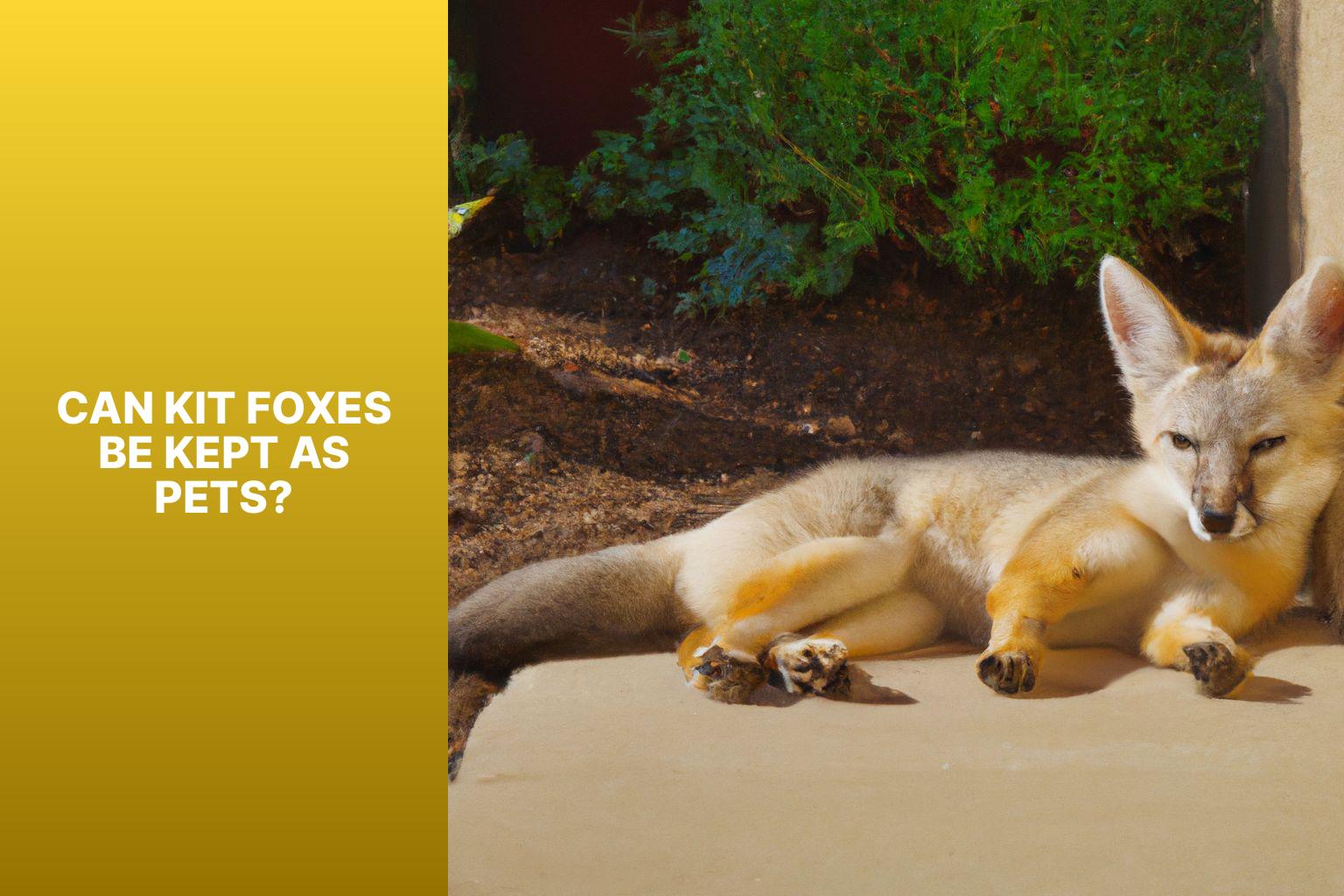Can Kit Foxes be Kept as Pets? - Kit Fox Pet 
