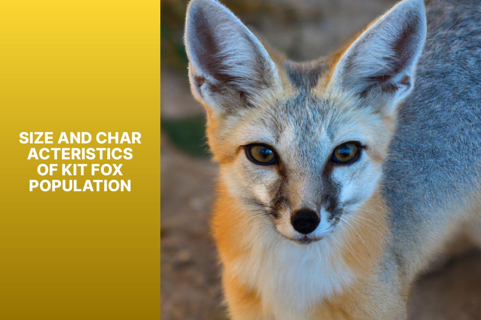 Size and Characteristics of Kit Fox Population - Kit Fox Population 