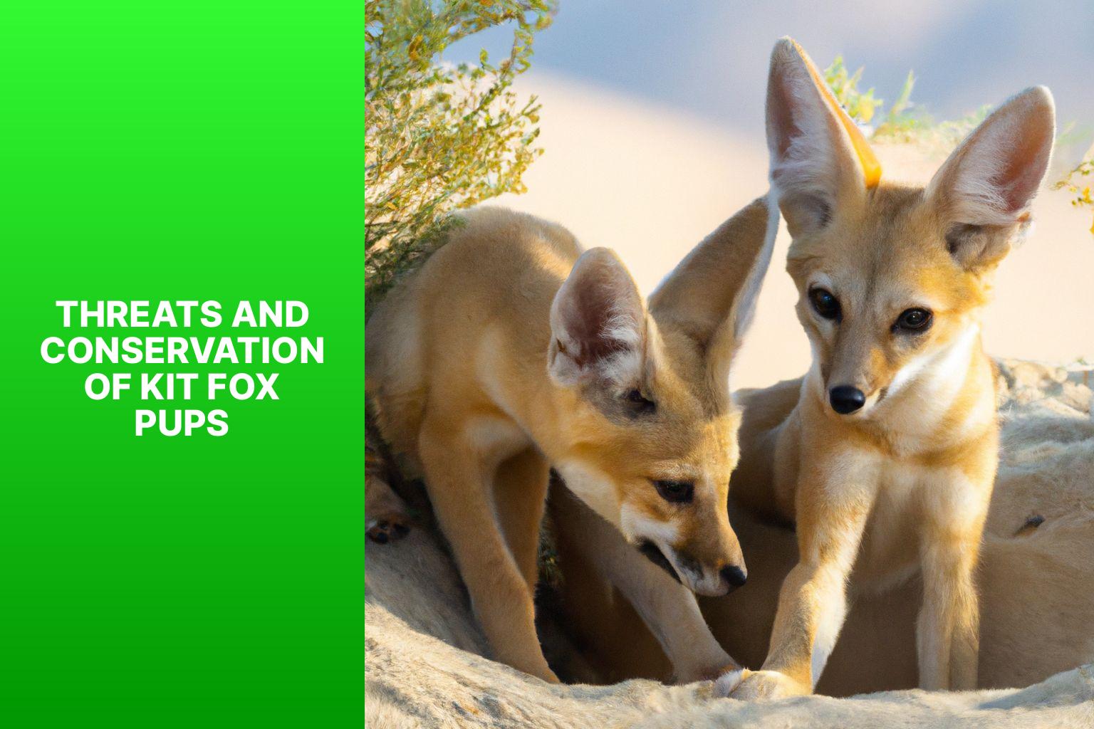 Threats and Conservation of Kit Fox Pups - Kit Fox Pups 