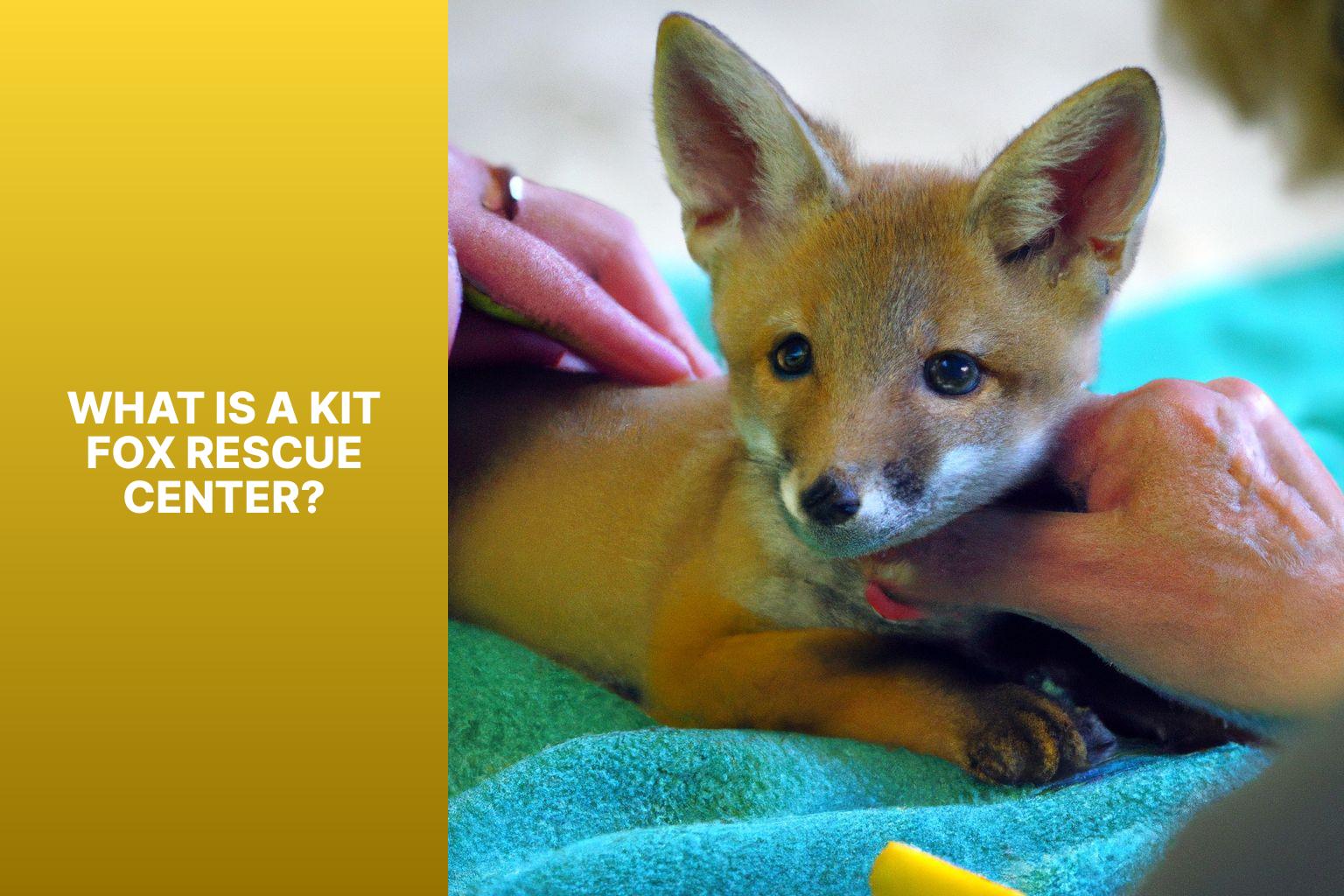 What is a Kit Fox Rescue Center? - Kit Fox Rescue Centers 
