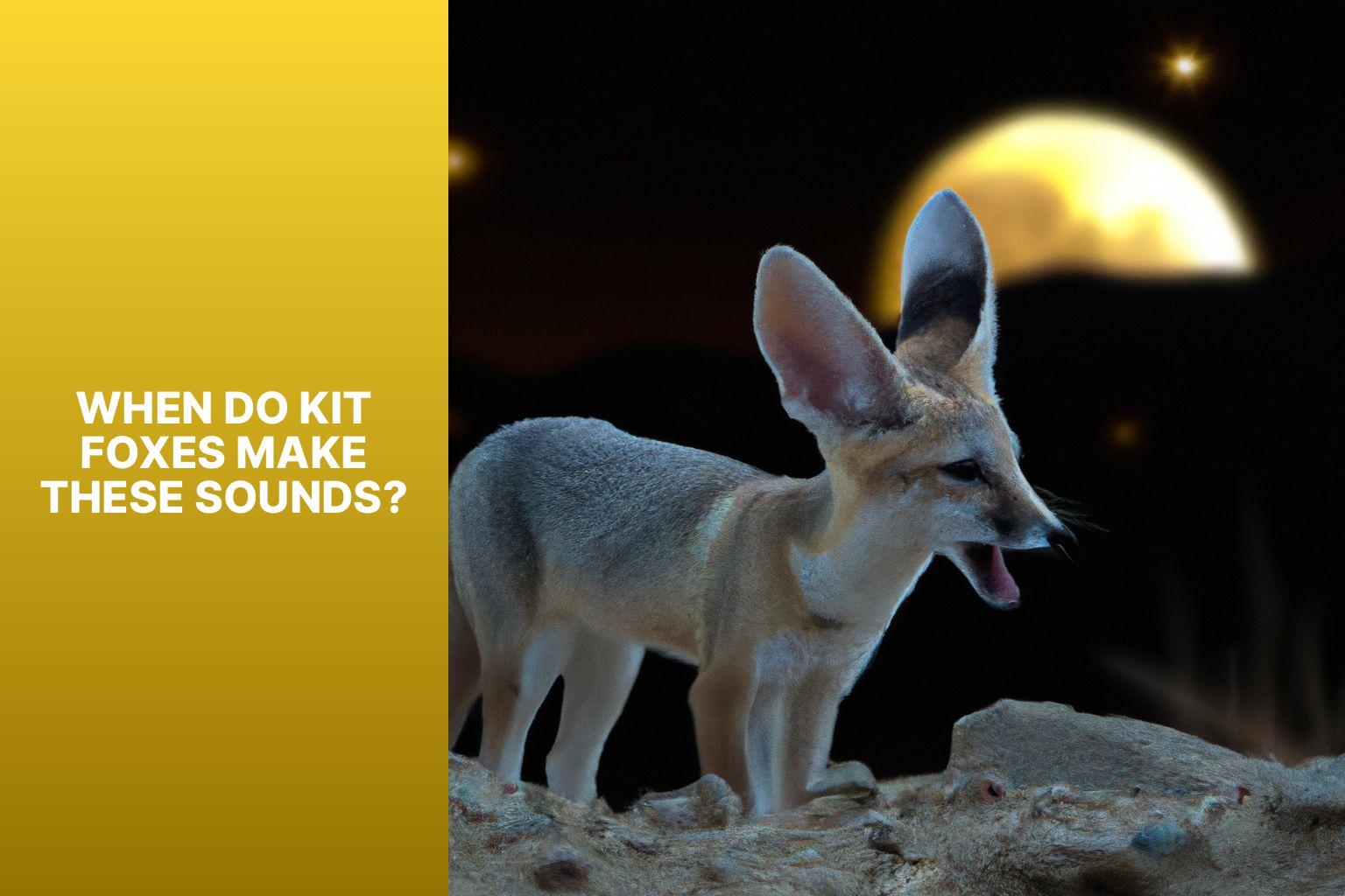 When Do Kit Foxes Make these Sounds? - Kit Fox Sounds 