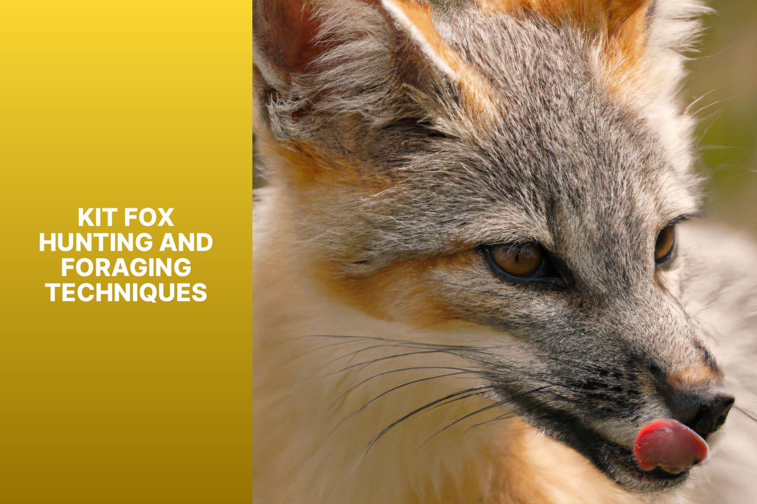 Kit Fox Hunting and Foraging Techniques - Kit Fox Survival Skills 