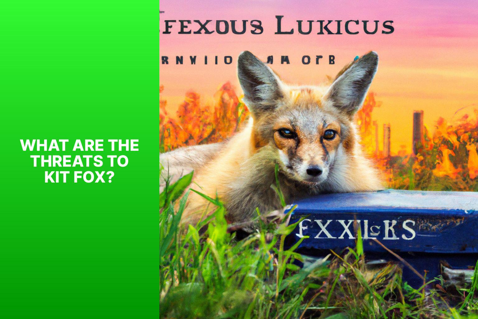 What are the Threats to Kit Fox? - Kit Fox Threats 