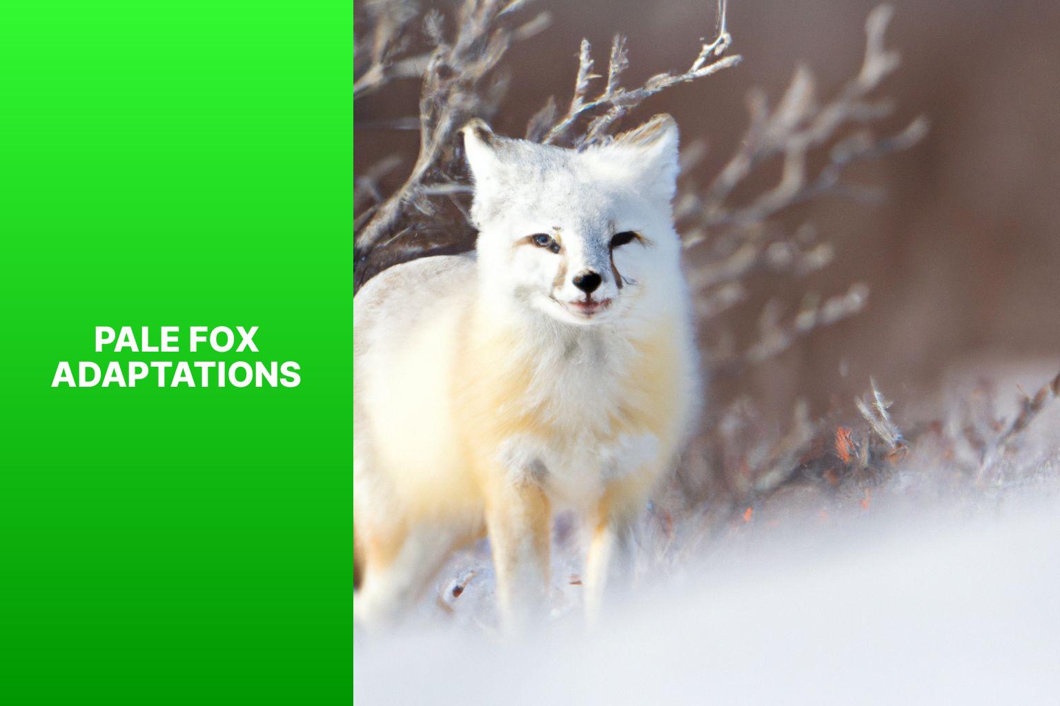 Discover the Fascinating Adaptations of the Elusive Pale Fox - FoxAuthority